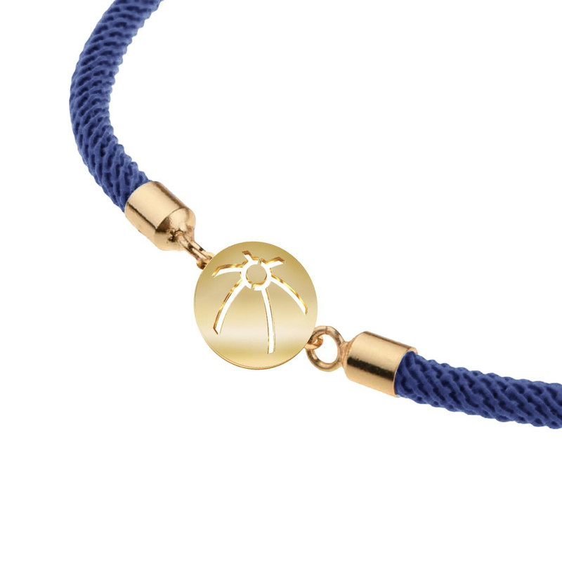 دستبند طلا 18 عیار زنانه مدوپد مدل توپ کد D13-10430