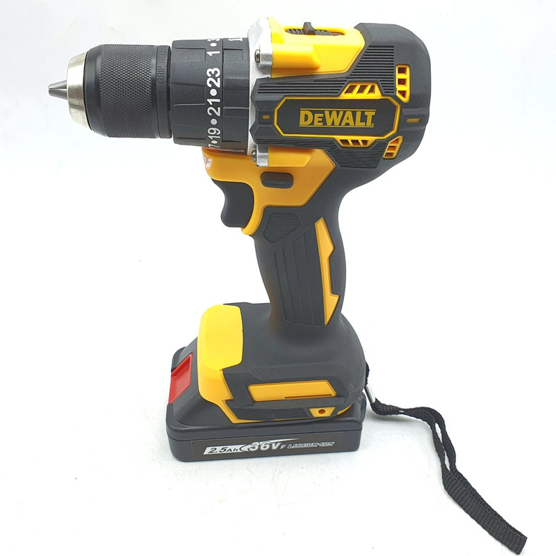 دریل پیچ گوشتی شارژی چکشی مدل 36V-BRUSHLESS مجموعه 29 عددی