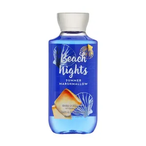ژل شستشو بدن بس اند بادی ورکز مدل Beach nights summer marshmallow حجم 295 میلی لیتر