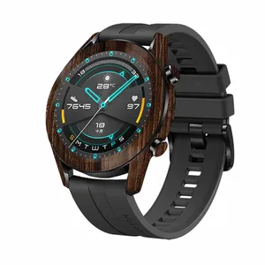 MAHOOT Dark-Walnut-Wood Cover Sticker for Huawei Watch GT2 Smartwatch