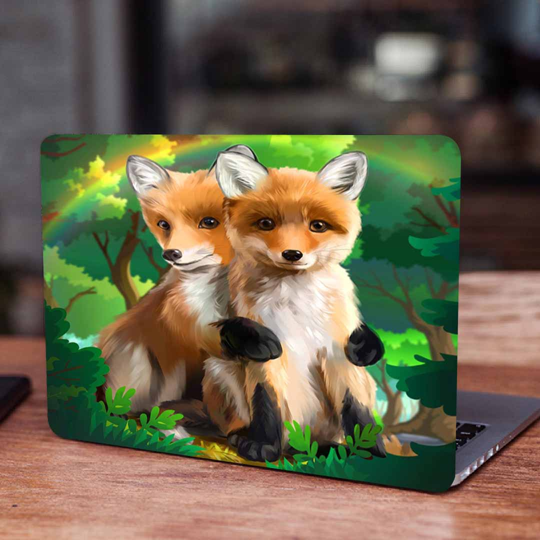 استیکر لپ تاپ طرح نقاشی فانتزی  کد P-1539 مناسب برای لپ تاپ 15 تا 17 اینچ