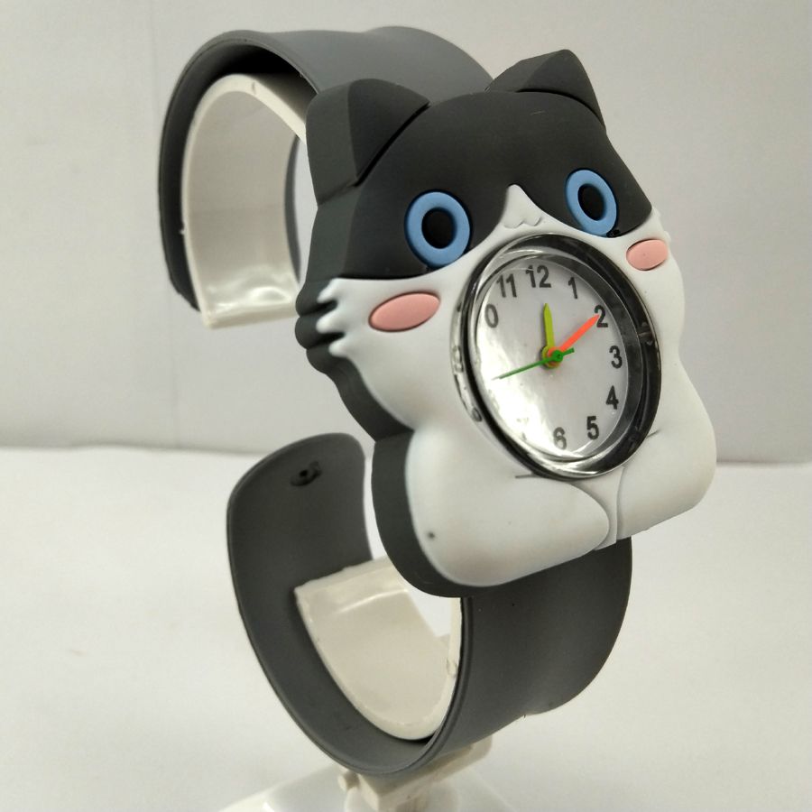 ساعت مچی عقربه ای بچگانه مدل گربه ملوس کد 2 -  - 2