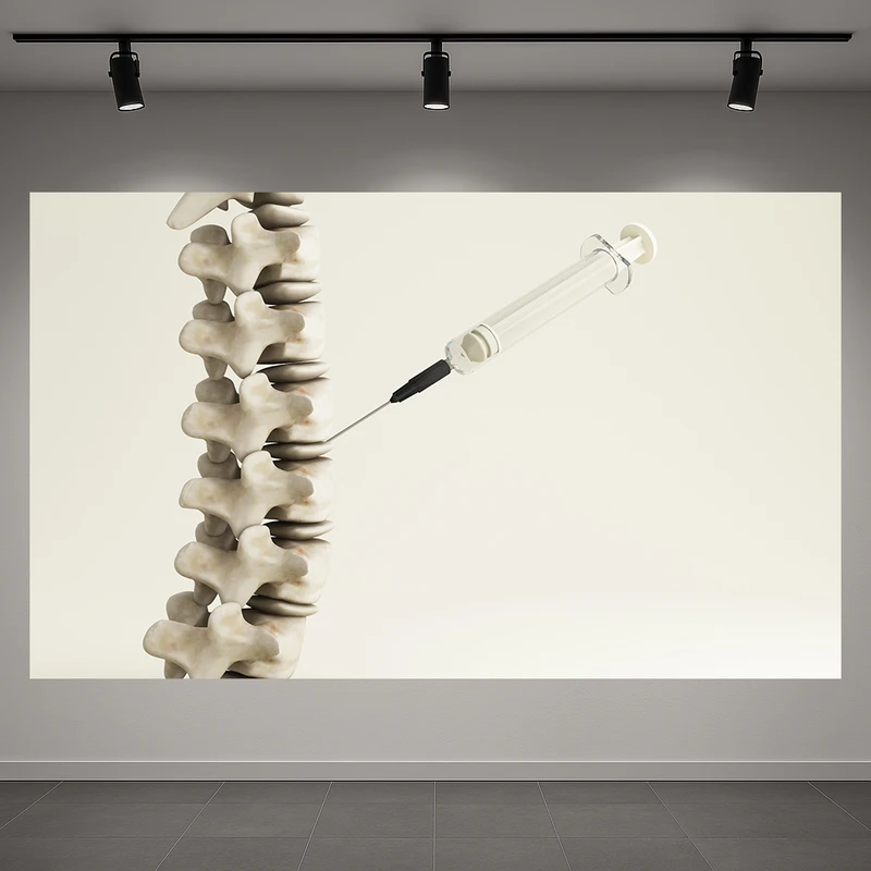 استیکر طرح پزشکی و درمان مدل ستون فقرات کد AR3059094