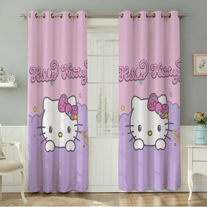 پرده نیروانا طرح  کودک مدل مخمل کد 8204 سایز 140×280 سانتی متر