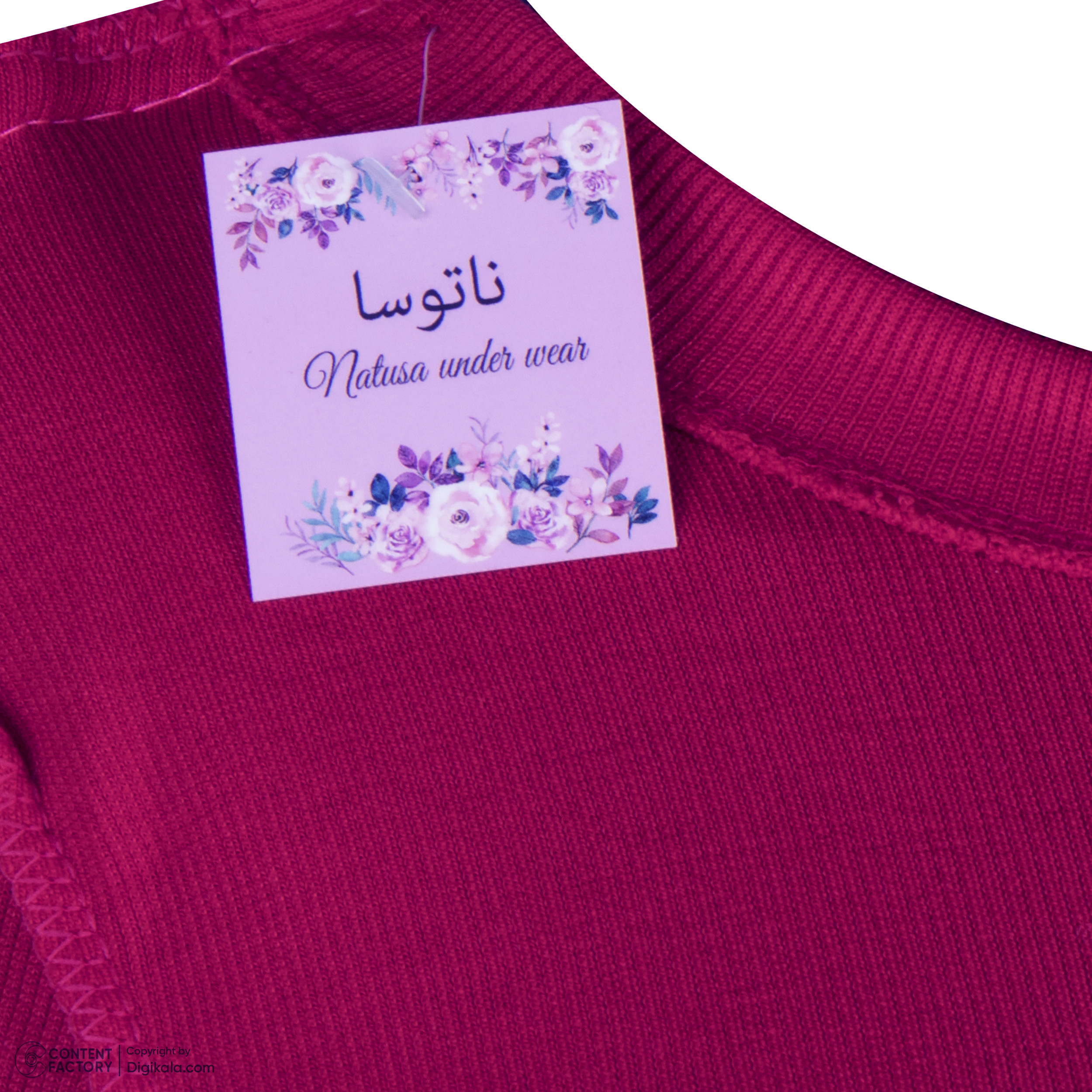 تی شرت آستین بلند زنانه ناتوسا مدل NT778-4