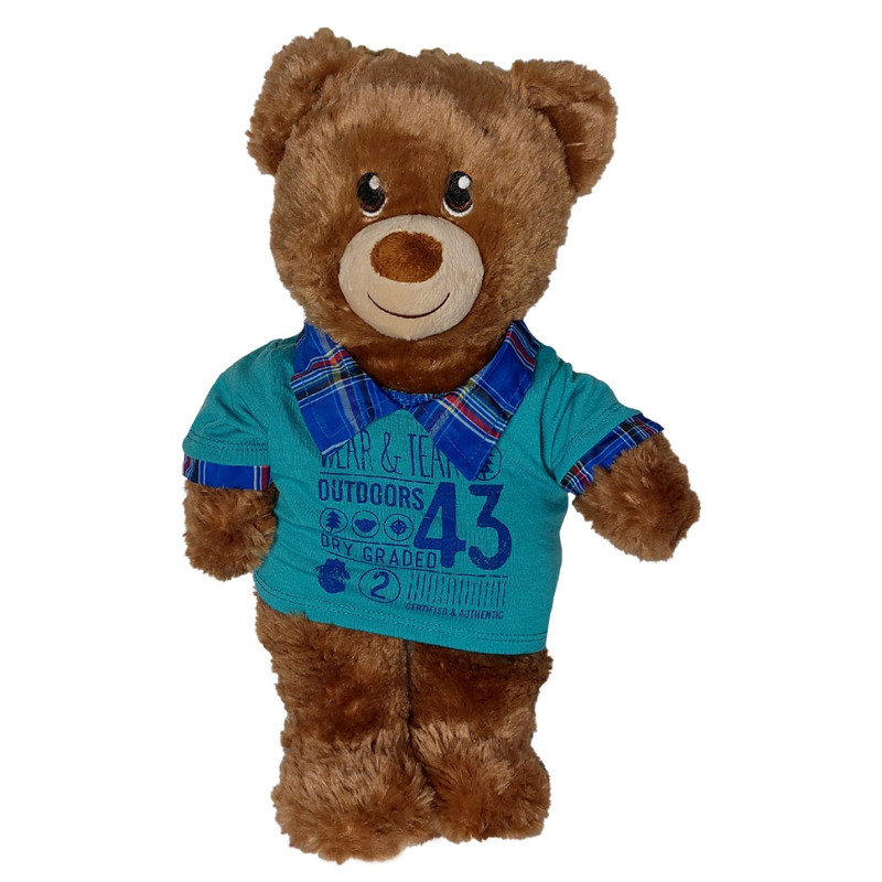 عروسک طرح خرس مدل Build a Bear کد SZT4/166 ارتفاع 40 سانتی متر