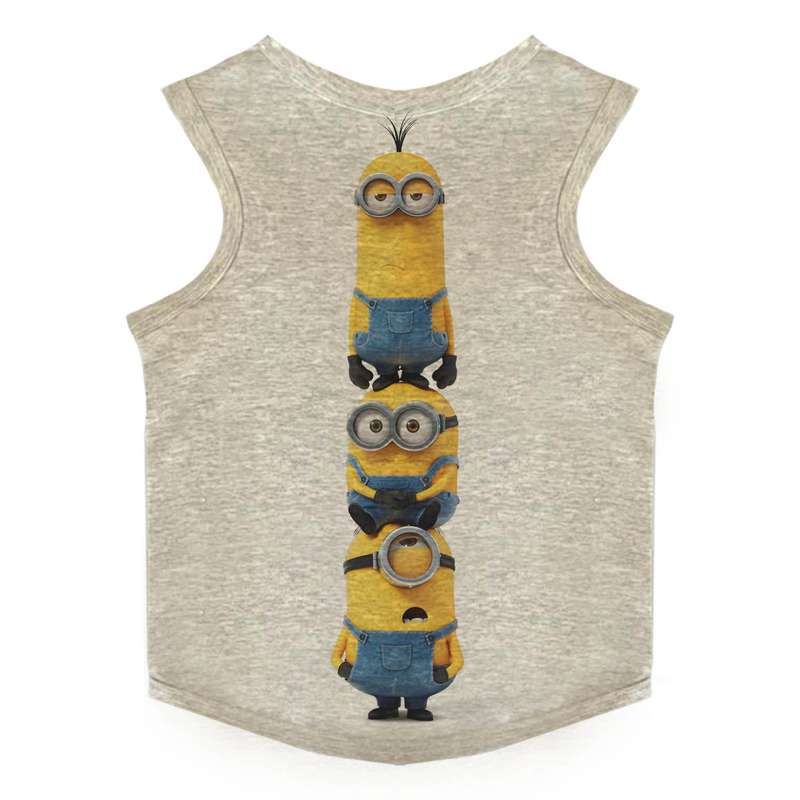  لباس سگ و گربه طرح minions کد B261 T سایز XL