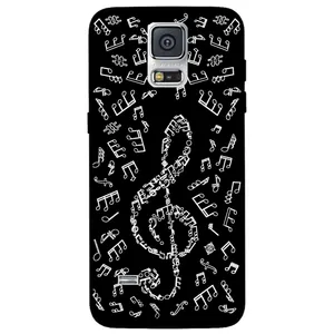 Megafone Musical Note 1370 Cover For Samsung Galaxy S5