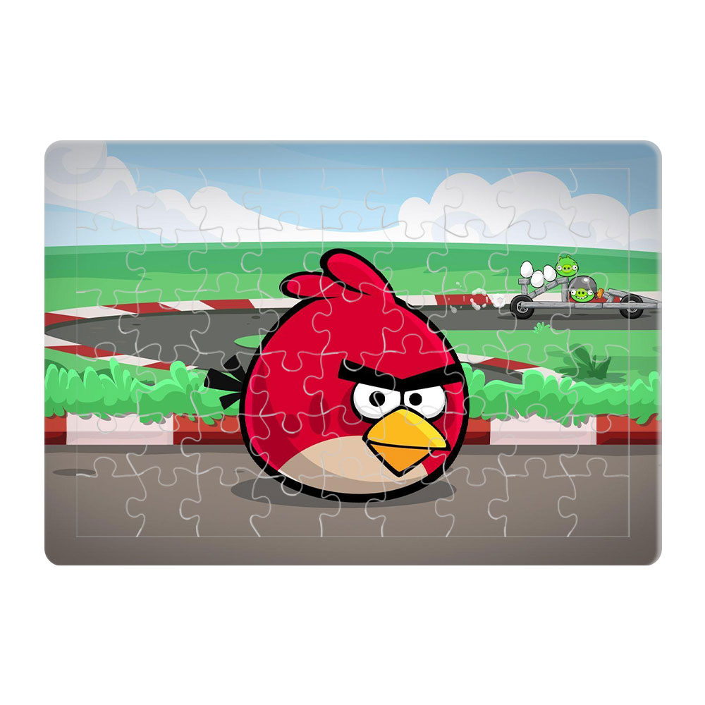 پازل 54 تکه طرح Angry Birds مدل P113