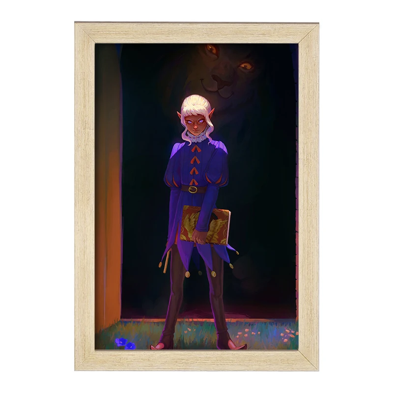 تابلو خندالو مدل ثیستل انیمه خوشمزه در سیاه چال کد 35929