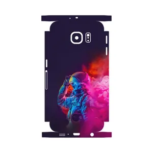 MAHOOT Smoke Rainbow Digital Art 1-FullSkin Cover Sticker for Samsung Galaxy S6 Edge