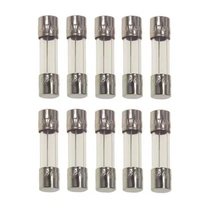 فیوز شیشه ای 25 آمپر مدل 2M-250V بسته 10 عددی