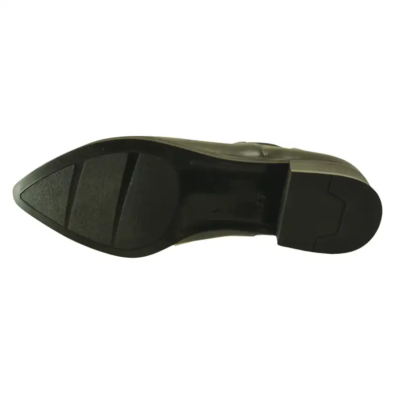 نیم بوت زنانه مدل چرم طبیعی کد 615.1