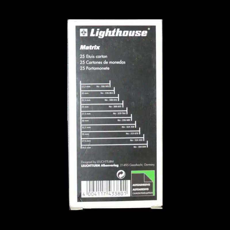 کاور سکه لشتورم مدل 20 بسته 25 عددی