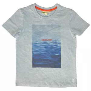 تی شرت آستین کوتاه پسرانه جی بی سی مدل 45262 دریا