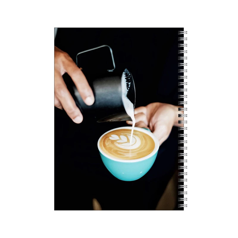 دفتر مشق 50 برگ بامبیلیپ طرح قهوه کد 0345835