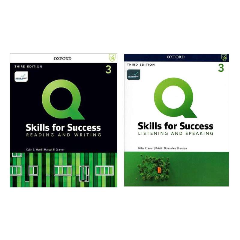 کتاب Q skills for success 3 3rd edition اثر Miles Craven and Kristin Donnalley Sherman انتشارات جنگل 2 جلدی 