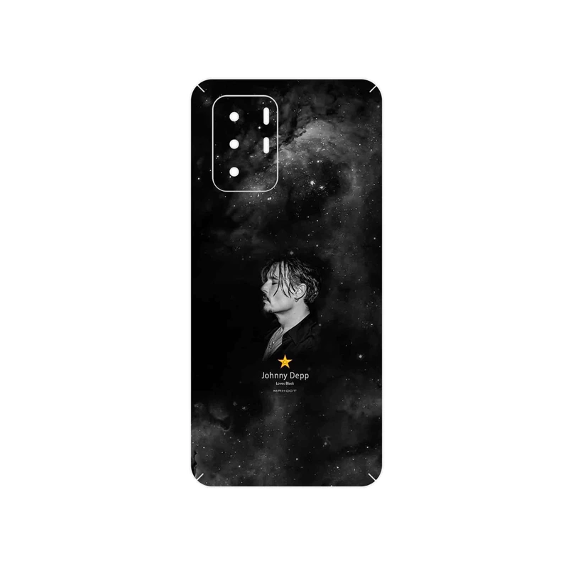 برچسب پوششی ماهوت مدل Johnny Depp مناسب برای گوشی موبایل شیائومی Redmi Note 10 Pro (China)