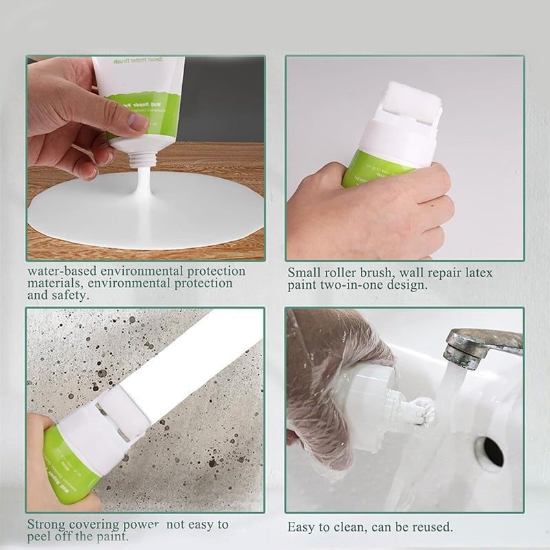 لکه گیر دیوار مدل غلطکی وزن 100 گرم