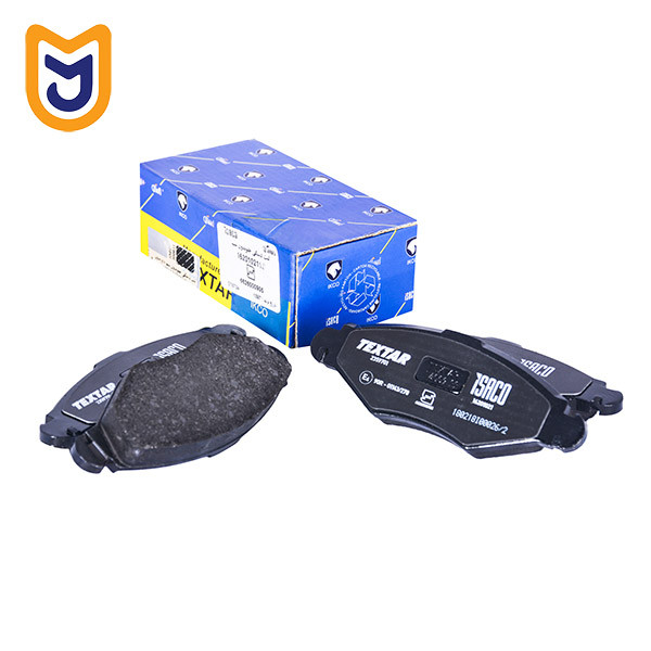 لنت ترمز جلو تکستار کد 16201021 مناسب برای 206 تیپ 2 بسته 4 عددی