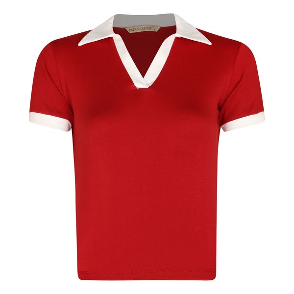 پولوشرت آستین کوتاه زنانه پاتن جامه مدل 04F6083