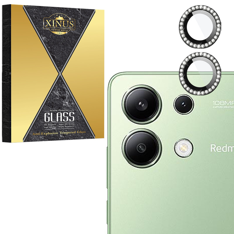 محافظ لنز دوربین ژینوس مدل RINX مناسب برای گوشی موبایل شیائومی Redmi Note 13 4G