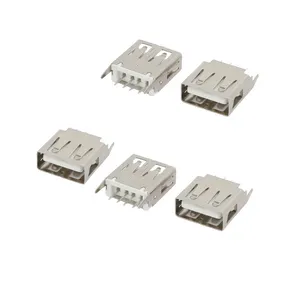 کانکتور مادگی USB A مدل ایستاده بسته 5 عددی