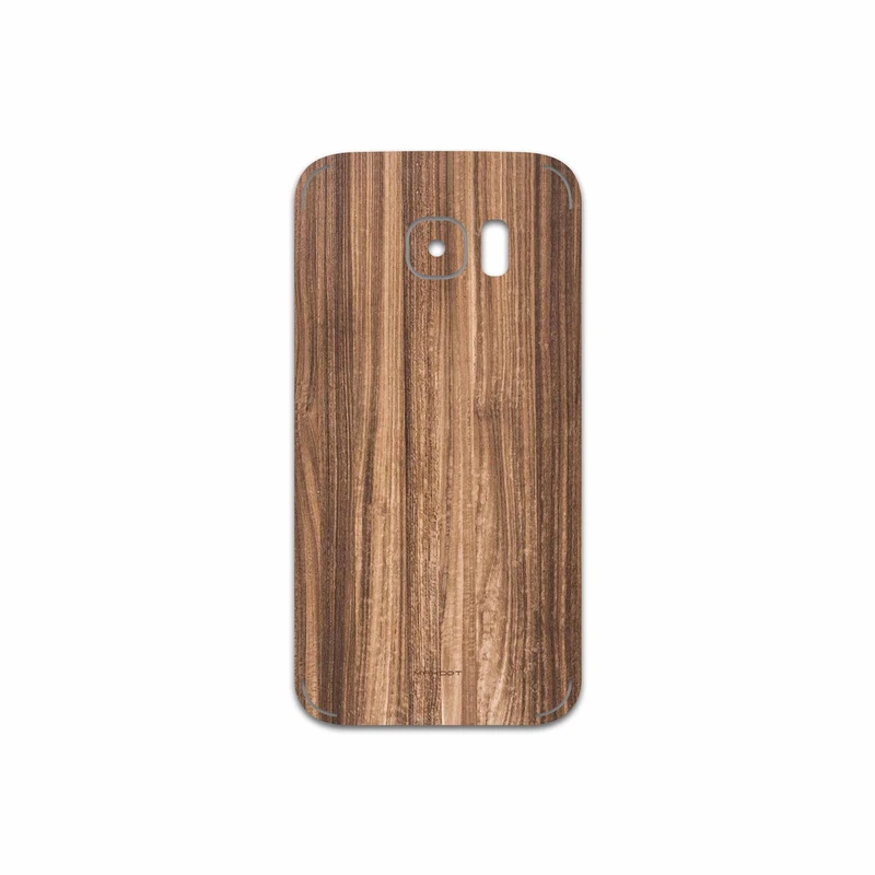 برچسب پوششی ماهوت مدل Light Walnut Wood مناسب برای گوشی موبایل سامسونگ Galaxy S7
