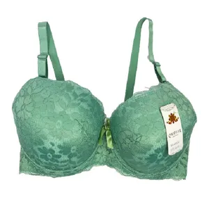 سوتین زنانه مدل qambar 6668 رنگ سبز