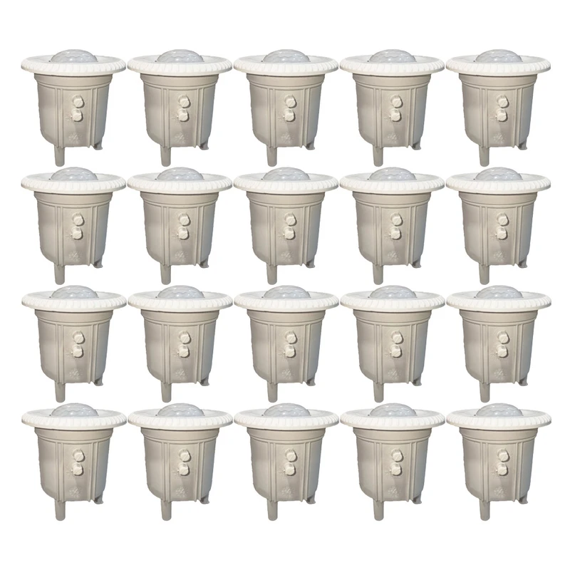 سنسور یدکی چراغ سقفی و دیواری پارس مدل سنسور دار ای بی اس RVMS1 مجموعه 20 عددی