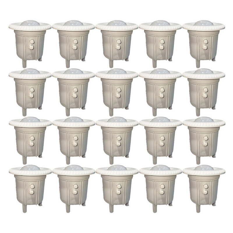 سنسور یدکی چراغ سقفی و دیواری پارس مدل سنسور دار ای بی اس RVMS1 مجموعه 20 عددی