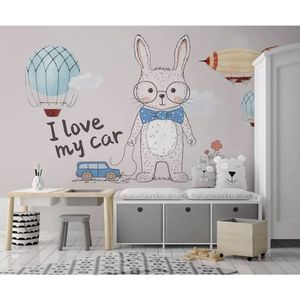 نقد و بررسی پوستر دیواری اتاق کودک طرح خرگوش مدل drv1072 توسط خریداران