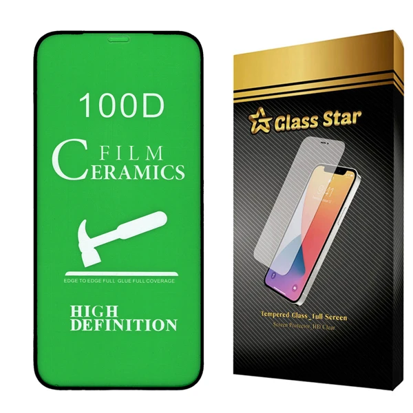 محافظ صفحه نمایش سرامیکی گلس استار مدل CRM100D مناسب برای گوشی موبایل اپل iPhone 12 Pro Max