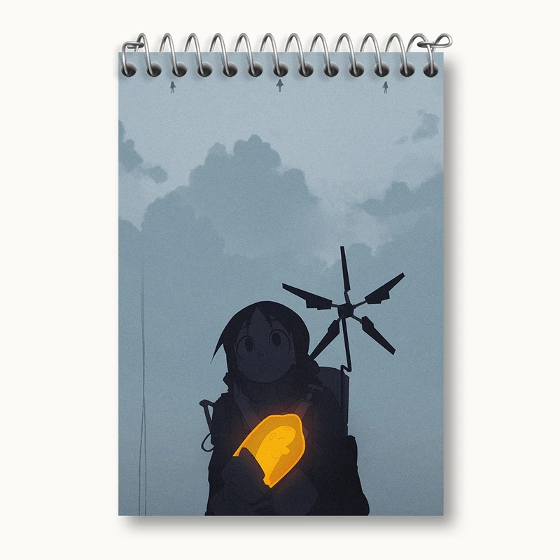 دفتر یادداشت 50 برگ خندالو مدل بازی دث استرندینگ (Death Stranding) کد 35160