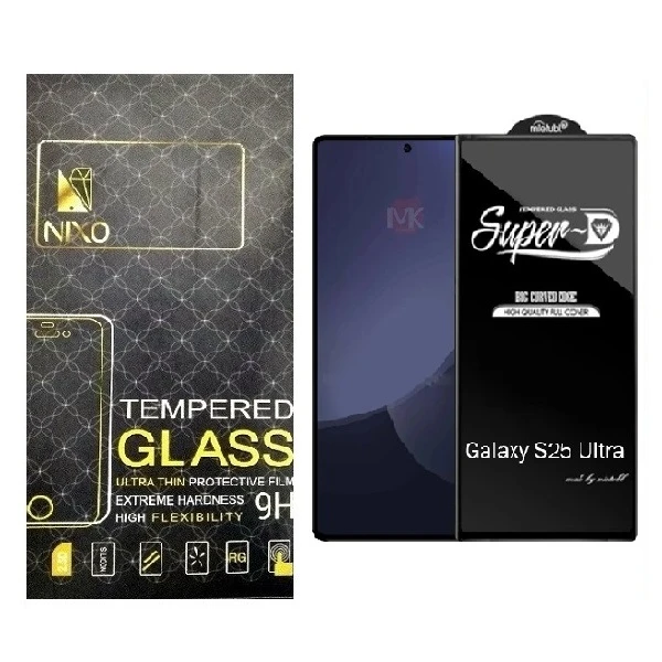 محافظ صفحه نمایش نیکسو مدل Super D مناسب برای گوشی موبایل سامسونگ Galaxy S25 Ultra