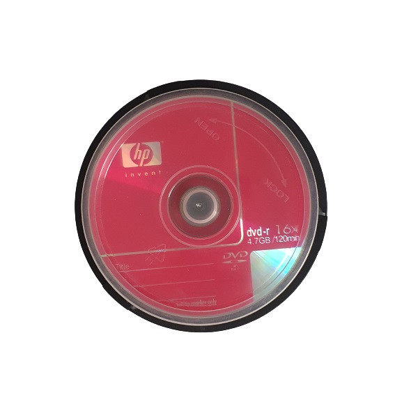 دی وی دی خام اچ پی مدل DVD-R بسته 9 عددی