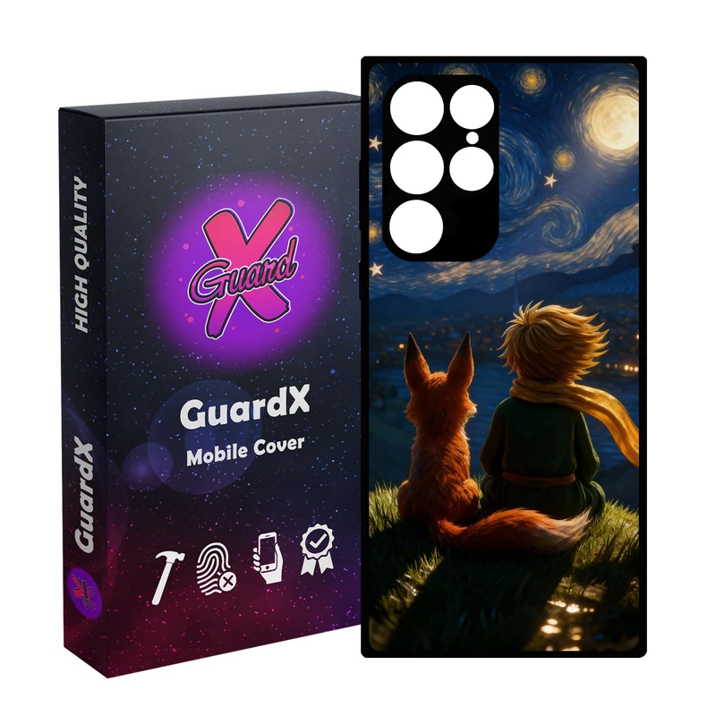 کاور گارد ایکس طرح شازده کوچولو مدل 10848 مناسب برای گوشی موبایل سامسونگ Galaxy S23 Ultra