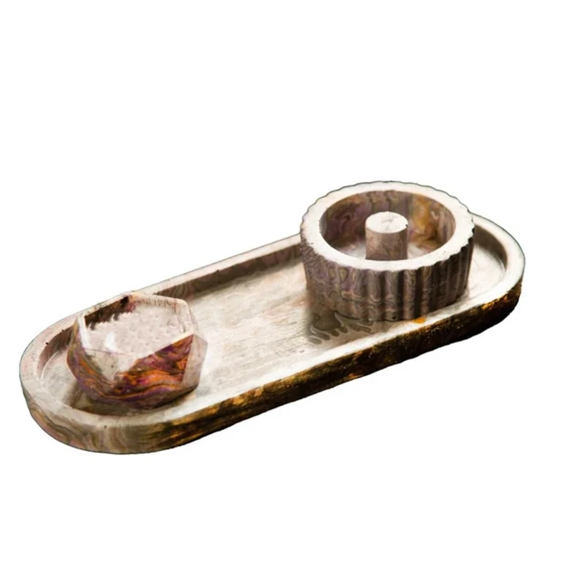 ست جاعودی جاشمعی کد C0A به همراه سینی