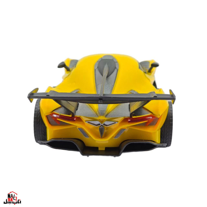 کیت ماشین بازی ناب سل مدل لامبورگینی شارژی پدال دار فرمانی همراه با چراغ راهنمایی Lamborghini