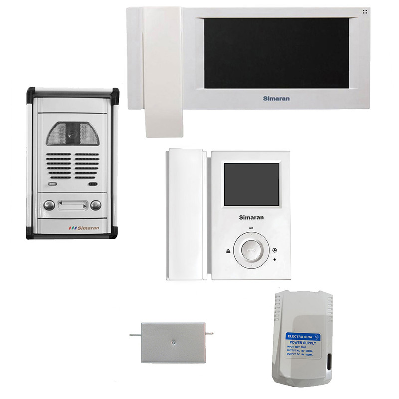 دربازکن تصویری سیماران مدل 35FL73V2 مجموعه 5 عددی دربازکن تصویری سیماران مدل 35FL73V2 مجموعه 5 عددی