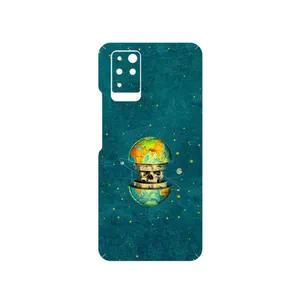 MAHOOT Collage of Earth Face Cover Sticker for Infinix Note 10
