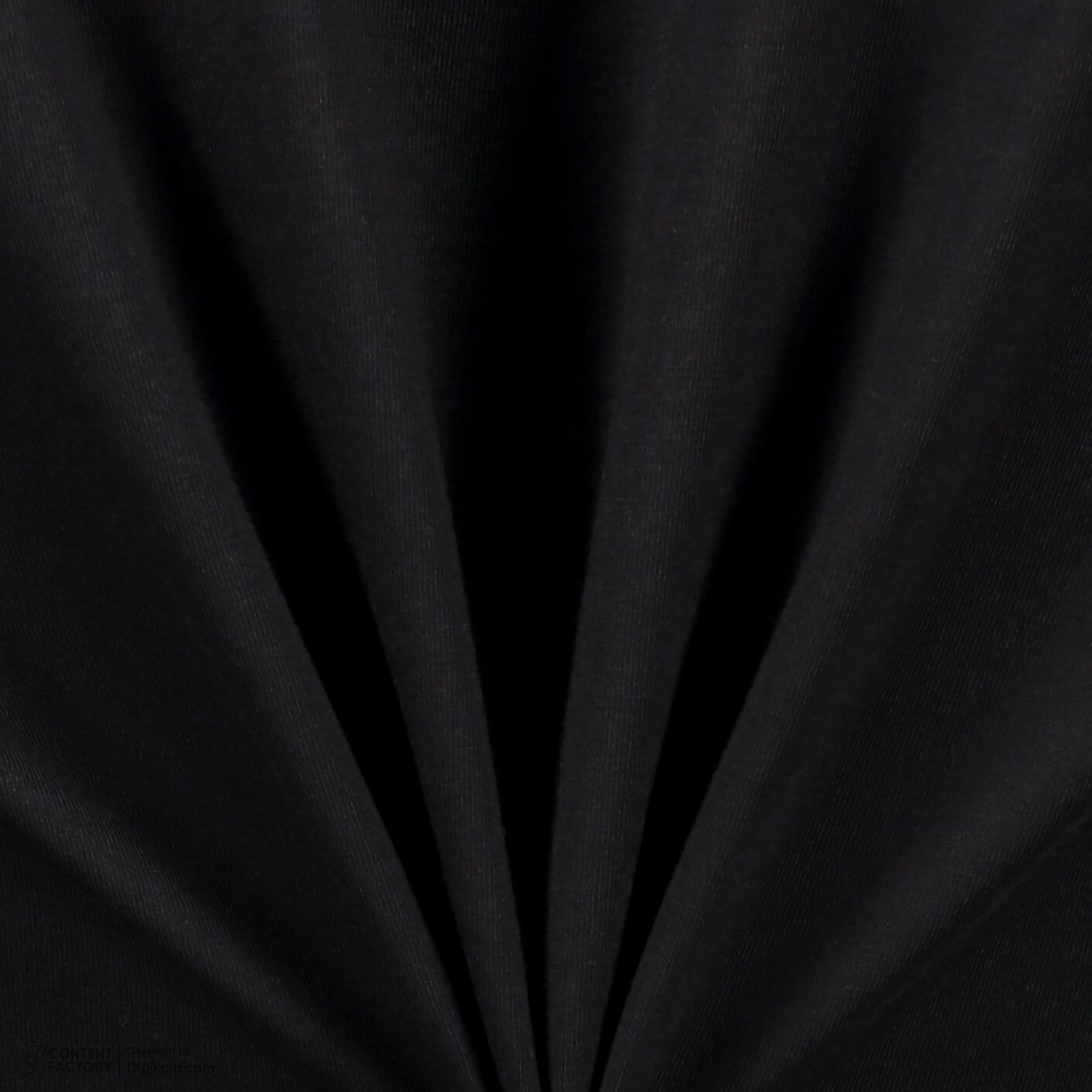 تی شرت اورسایز مردانه باینت مدل 813-2 رنگ مشکی - - 6