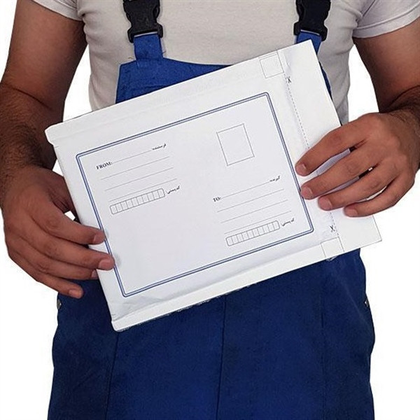 پاکت نامه پستی مدل حبابدار سایز A5 بسته 50 عددی