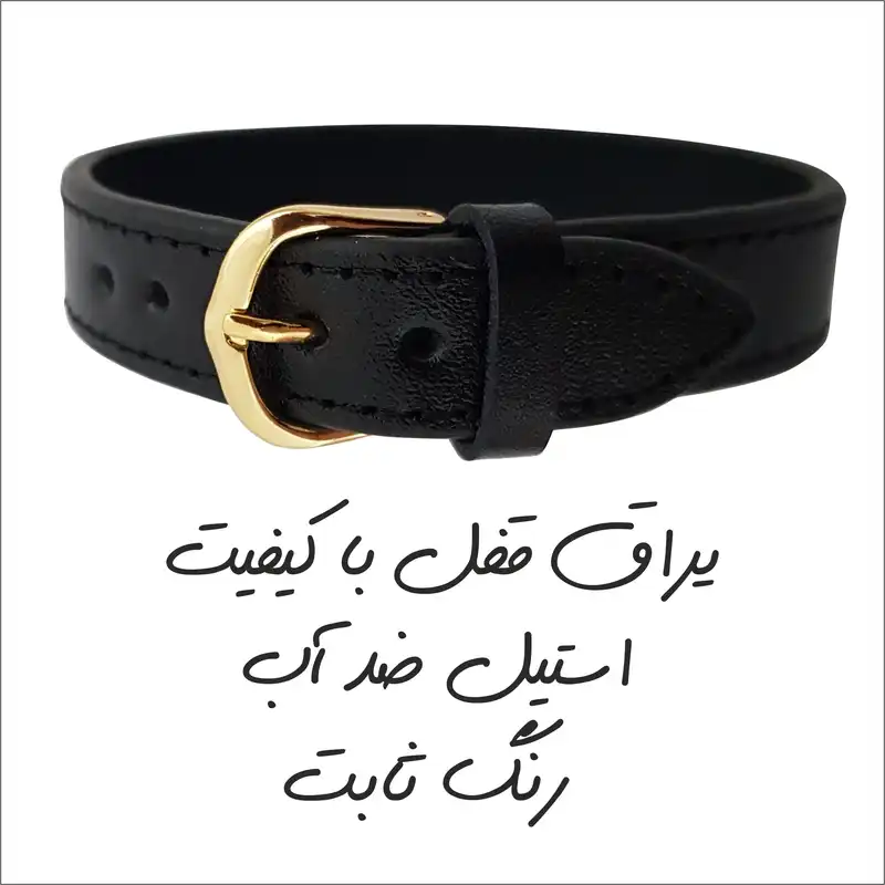 دستبند گيلواره زراوشان مدل چرم وان یکاد کد CH2