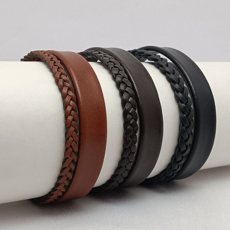 دستبند مردانه مدل لاکچری