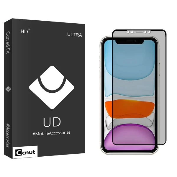 محافظ صفحه نمایش حریم شخصی کوکونات مدل UDB مناسب برای گوشی موبایل تی سی ال iPhone 11