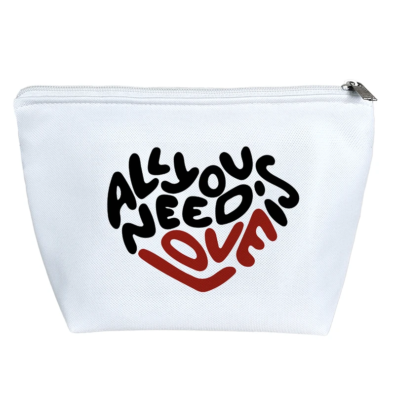 کیف لوازم آرایش دخترانه خندالو مدل همه به عشق نیاز دارند کد 8195