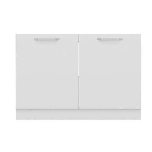  کابینت زیر سینک فلفور کابینت مدل PVC - 120 cm