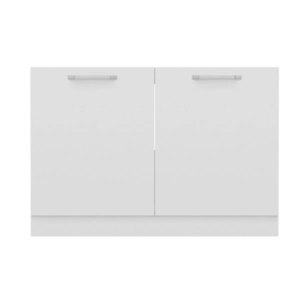  کابینت زیر سینک فلفور کابینت مدل PVC - 120 cm