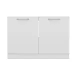کابینت زیر سینک فلفور کابینت مدل PVC - 120 cm